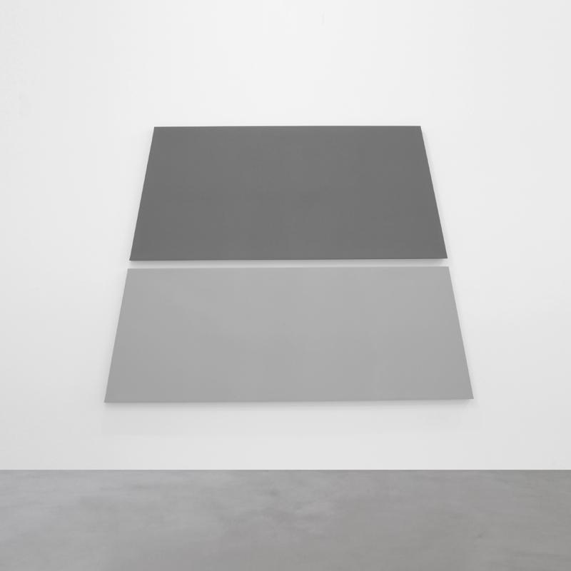 Dark + Light Grey Trapezium in 2 Parts